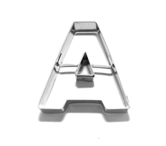 Alphabet Stainless Steel 6.5cm Set of 26 Cookie Cutters