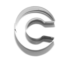 Letter C 6.5 cm  Cookie Cutter Stainless Steel