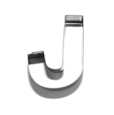 Letter J 6.5 cm  Cookie Cutter Stainless Steel