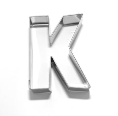 Letter K 6.5 cm  Cookie Cutter Stainless Steel