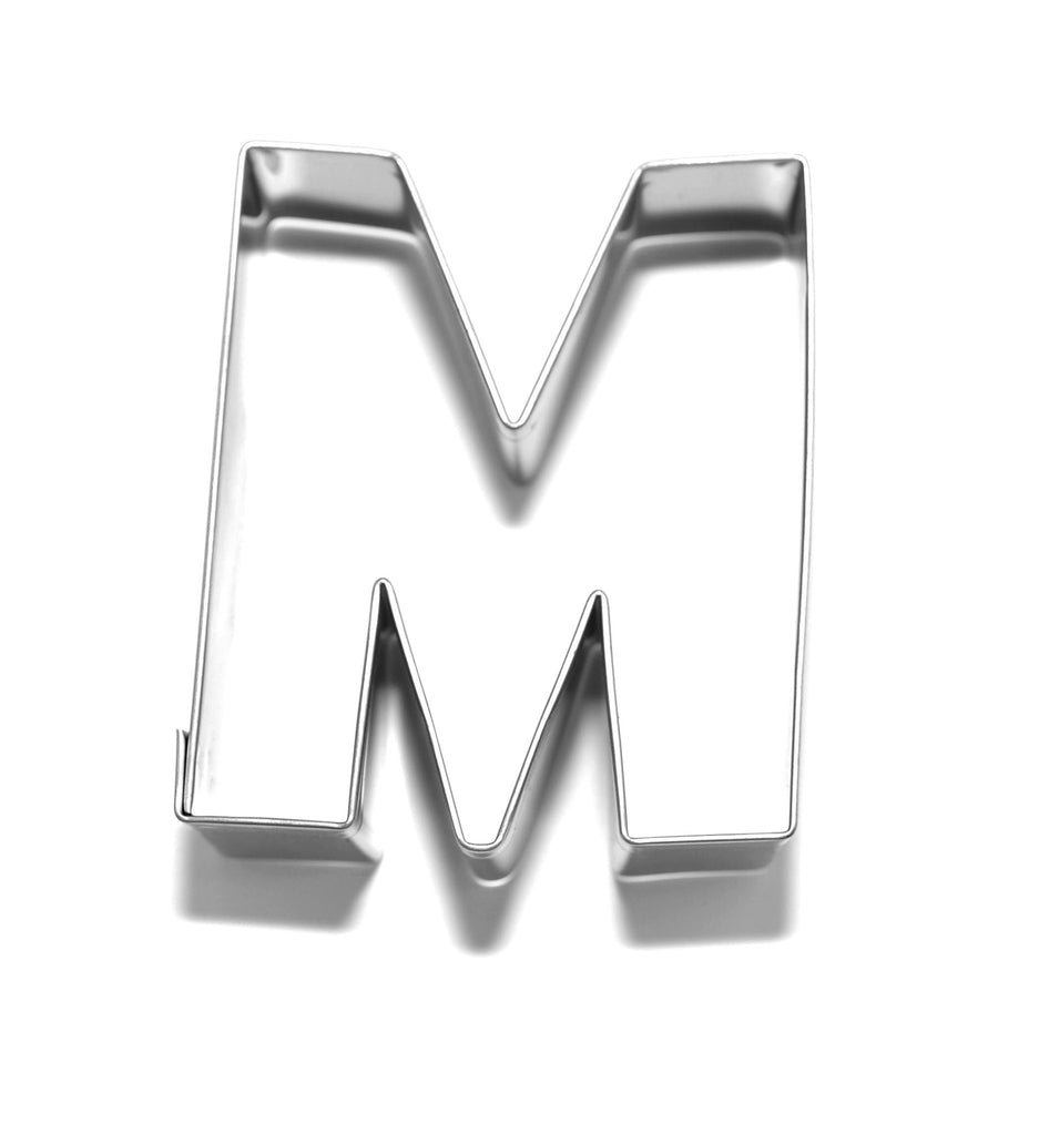 Letter M 6.5 cm  Cookie Cutter Stainless Steel