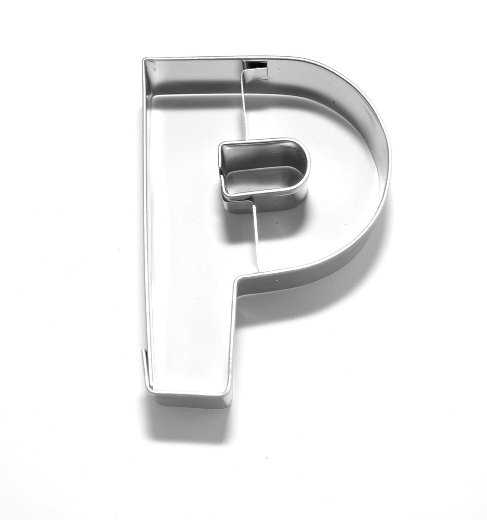 Letter P 6.5 cm  Cookie Cutter Stainless Steel