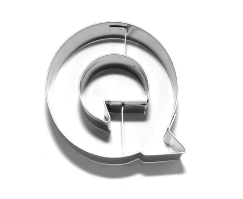 Letter Q 6.5 cm  Cookie Cutter Stainless Steel