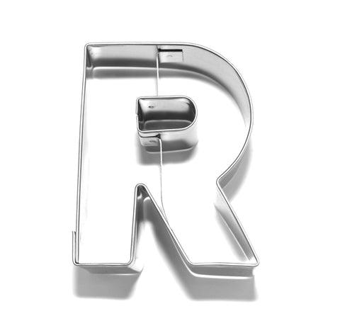 Letter R 6.5 cm  Cookie Cutter Stainless Steel