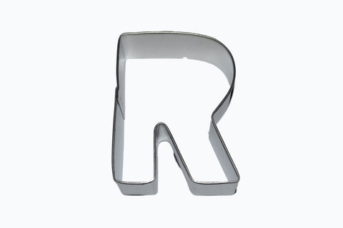 Alphabet Letter R Tin Plate Cookie Cutter