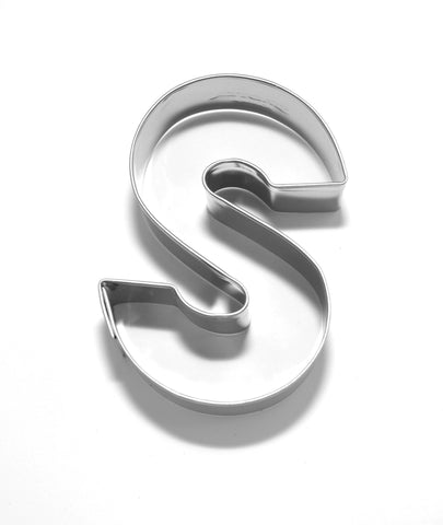 Letter S 6.5 cm  Cookie Cutter Stainless Steel