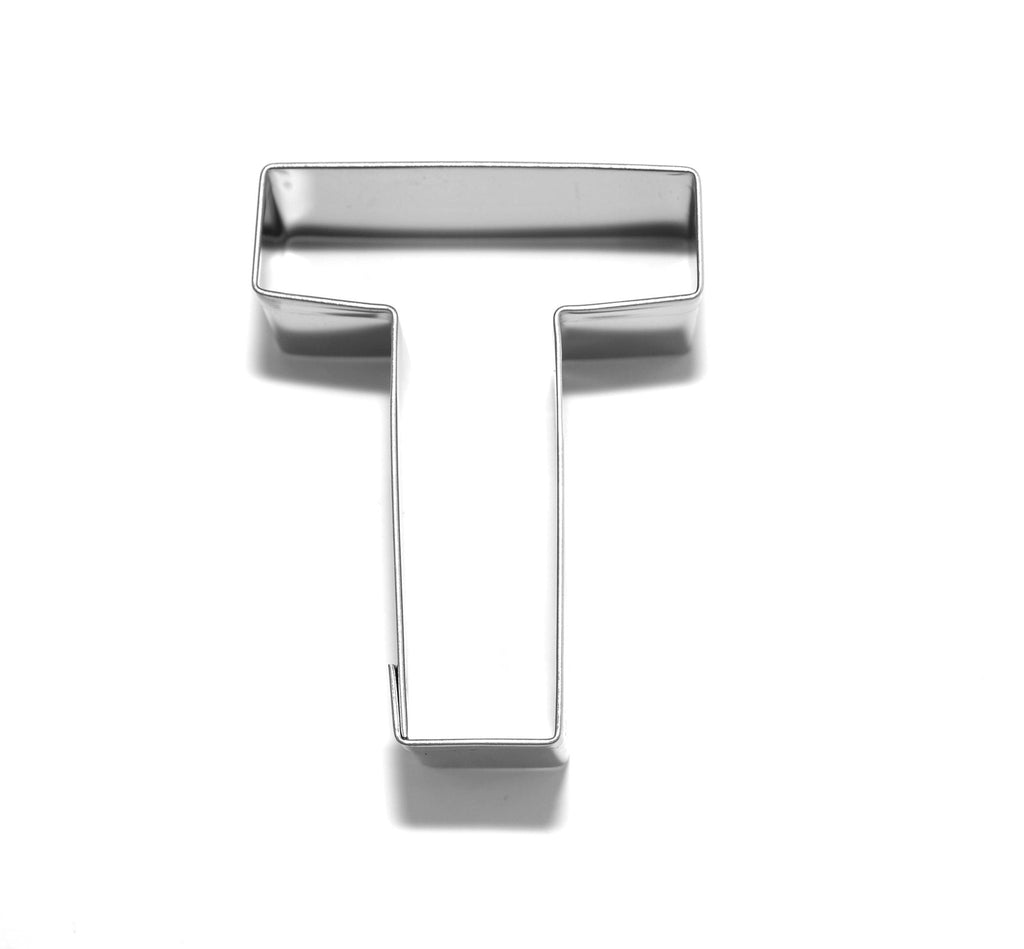 Letter T 6.5 cm  Cookie Cutter Stainless Steel