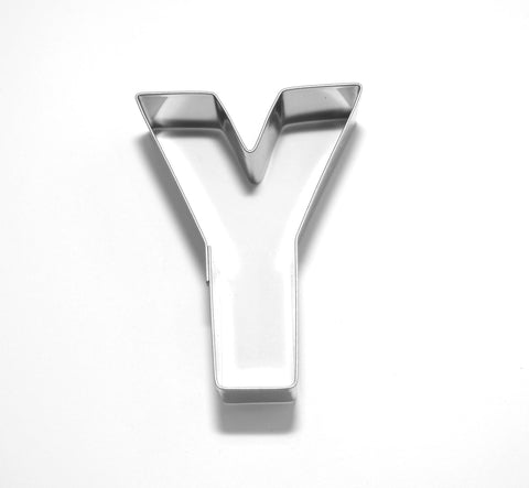 Letter Y 6.5 cm  Cookie Cutter Stainless Steel
