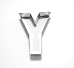 Letter Y 6.5 cm  Cookie Cutter Stainless Steel