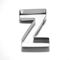 Letter Z 6.5 cm  Cookie Cutter Stainless Steel