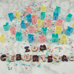 Alphabet Plastic Set of 28 Cookie Cutters