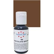 Americolor Soft Gel Paste Icing Color 21.3g Chocolate Brown