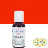 Americolor Soft Gel Paste Icing Color 21.3g Holiday Red