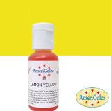 Americolor Soft Gel Paste Icing Color 21.3g Lemon Yellow