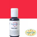 Americolor Soft Gel Paste Icing Color 21.3g Xmas Red