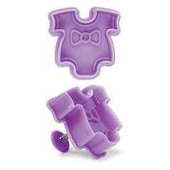 Baby Clothes Plastic Embossed Cookie Cutter