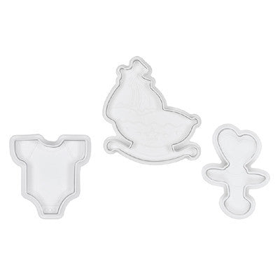 Baby Fondant Cutter Set of 3