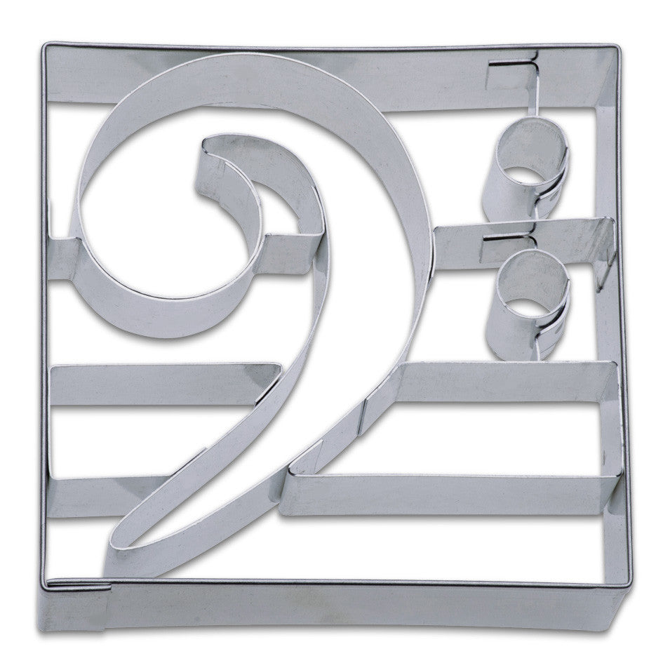 Bass Key 9cm Cookie Cutter