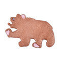 Bear with Embossed Detail Cookie Cutter