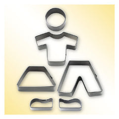 Boy and Girl Set of 6 Cookie Cutters