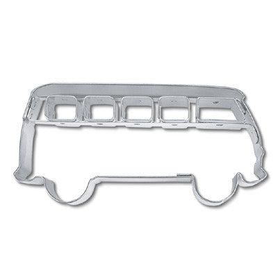 Bus with Embossed Windows Cookie Cutter