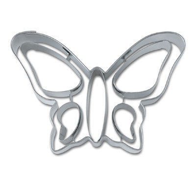 Butterfly with Embossed Detail Cookie Cutter
