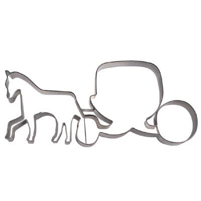 Carriage with Horse Cookie Cutter