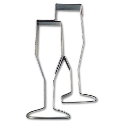 Champagne Glasses Cookie Cutter