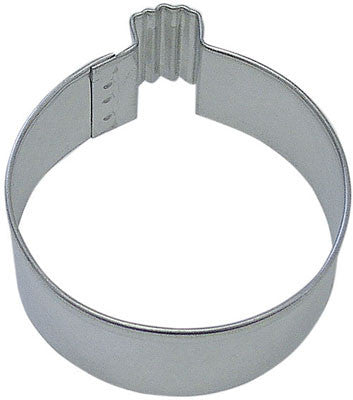 Round Christmas Tree Ornament Cookie Cutter
