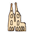 Cologne Cathedral Cookie Cutter