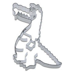 Crocodile Standing with Embossed Details Cookie Cutter