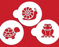Pond Critters Stencils Set of 3