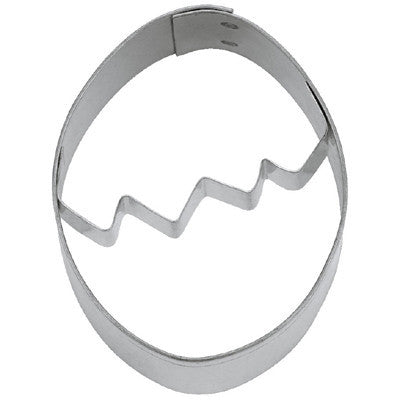 Easter Egg with Crackline Cookie Cutter