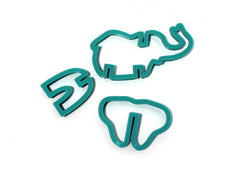 3D Safari Cookie Cutter Sets