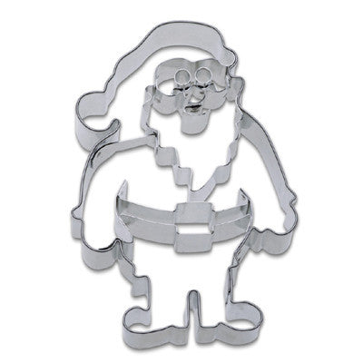 Father Christmas with Embossed Detail Cookie Cutter