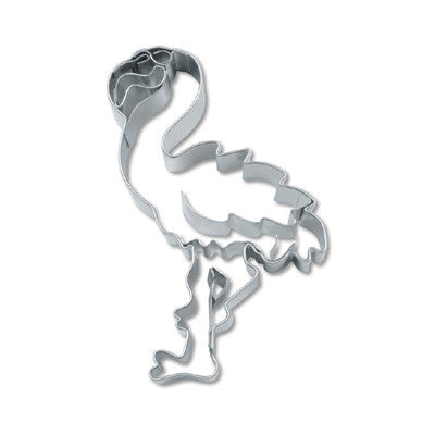Flamingo with Embossed Detail Cookie Cutter