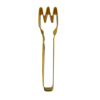 Fork Cookie Cutter Yellow