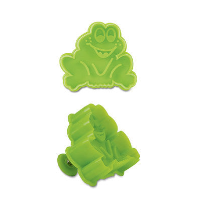 Frog Plastic Embossed Cookie Cutter