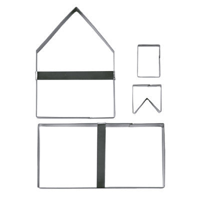 Gingerbread House Set of 4 Cookie Cutters