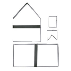 Gingerbread House Set of 4 Cookie Cutters