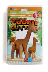 3D Safari Cookie Cutter Sets