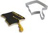Graduation Cap Cookie Cutter C4038