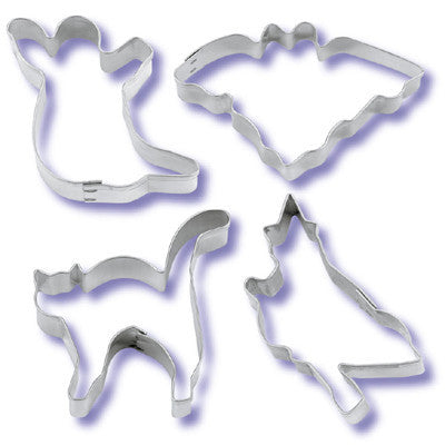 Halloween Set of 4 Cookie Cutters