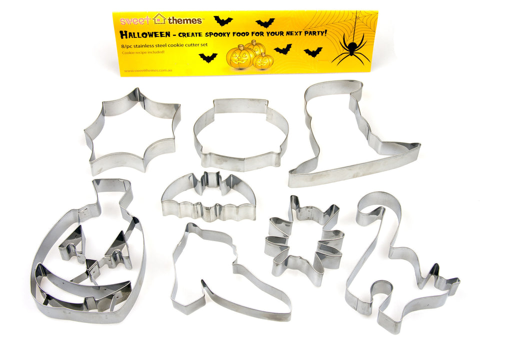 Halloween Set of 8 Cookie Cutters