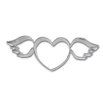 Heart with Wings Cookie Cutter