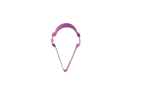 Icecream Cone Pink Cookie Cutter