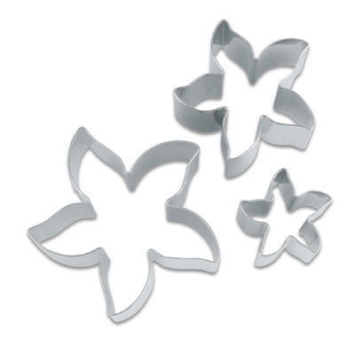 Jasmine Flower Cutter Set of 3 Cookie Cutters