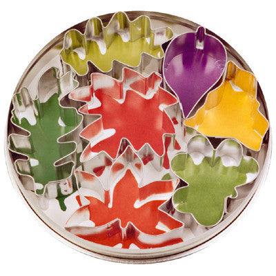 Leaf Set of 7 Cookie Cutters
