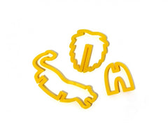 3D Safari Cookie Cutter Sets