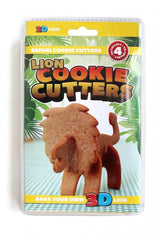 3D Safari Cookie Cutter Sets